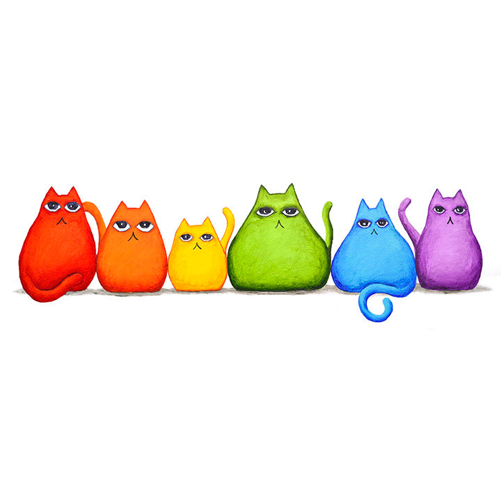 Super Fat Rainbow Cats